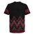 Red Aotearoa Mangopare Kowhaiwhai and Niho Taniwha Rugby Jersey Maori New Zealand