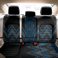 Blue Aotearoa Mangopare Kowhaiwhai and Niho Taniwha Back Car Seat Cover Maori New Zealand LT14 - Polynesian Pride