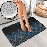 Blue Aotearoa Mangopare Kowhaiwhai Niho Taniwha Bathroom Set Maori New Zealand - Polynesian Pride