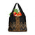 Gold Aotearoa Mangopare Kowhaiwhai and Niho Taniwha Grocery Bag Maori New Zealand