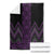 Purple Aotearoa Mangopare Kowhaiwhai and Niho Taniwha Blanket Maori New Zealand