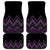 Purple Aotearoa Mangopare Kowhaiwhai and Niho Taniwha Car Mats Maori New Zealand
