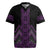 Purple Aotearoa Mangopare Kowhaiwhai and Niho Taniwha Rugby Jersey Maori New Zealand