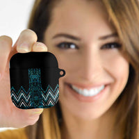 Paua Shell Aotearoa Mangopare Kowhaiwhai Niho Taniwha AirPods Case Maori New Zealand - Polynesian Pride