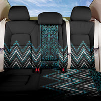 Paua Shell Aotearoa Mangopare Kowhaiwhai and Niho Taniwha Back Car Seat Cover Maori New Zealand