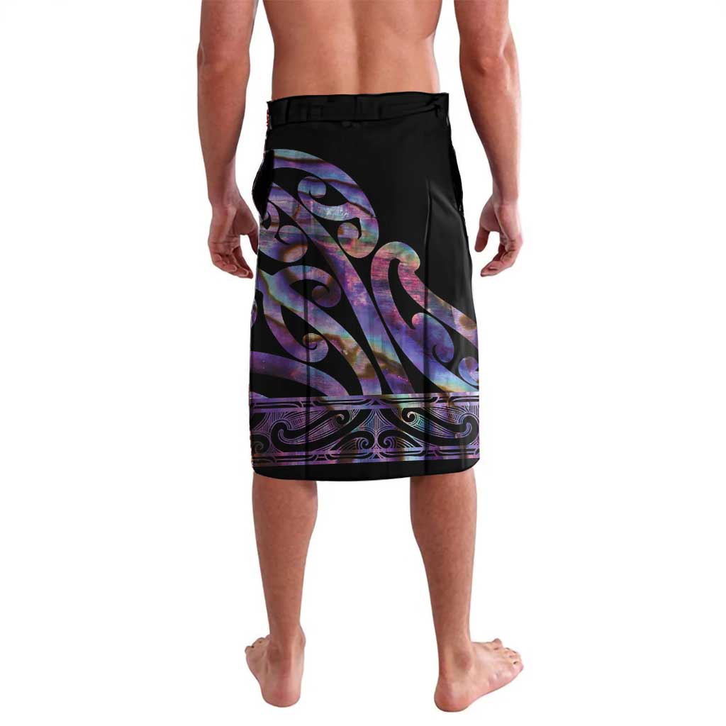 Personalised New Zealand Darts Lavalava Ngutukaka Manaia Taniko Luxury Purple - Polynesian Pride