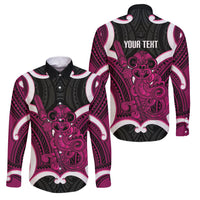 Mawhero Aotearoa Atua Tumatauenga Personalised Family Matching Short Sleeve Bodycon Dress and Hawaiian Shirt Maori God Of War Tiki With Taiaha