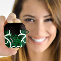 Kakariki Aotearoa Atua Tumatauenga Personalised AirPods Case Maori God Of War Tiki With Taiaha