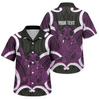 Waiporoporo Aotearoa Atua Tumatauenga Personalised Family Matching Short Sleeve Bodycon Dress and Hawaiian Shirt Maori God Of War Tiki With Taiaha