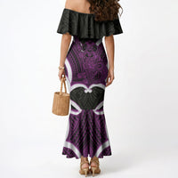 Waiporoporo Aotearoa Atua Tumatauenga Personalised Mermaid Dress Maori God Of War Tiki With Taiaha