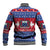 Personalised Samoa Christmas Baseball Jacket Samoan Coat Of Arms Manuia Le Kirisimas LT14 - Polynesian Pride