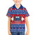 Personalised Samoa Christmas Kid Hawaiian Shirt Samoan Coat Of Arms Manuia Le Kirisimas LT14 Kid Blue - Polynesian Pride
