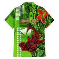 Personalised Hawaii Christmas Family Matching Summer Maxi Dress and Hawaiian Shirt Mele Kalikimaka Kakau Polynesian Shark Tattoo LT14 - Polynesian Pride