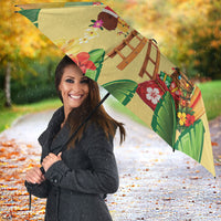 Hawaii Christmas Mele Kalikimaka Umbrella Santa Decorating Xmas Palm Tree Tropical Vibes LT14 - Polynesian Pride