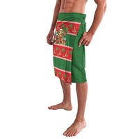 Hawaii Christmas Mele Kalikimaka Lavalava Aloha Turtle Santa With Ukulele LT14 - Polynesian Pride