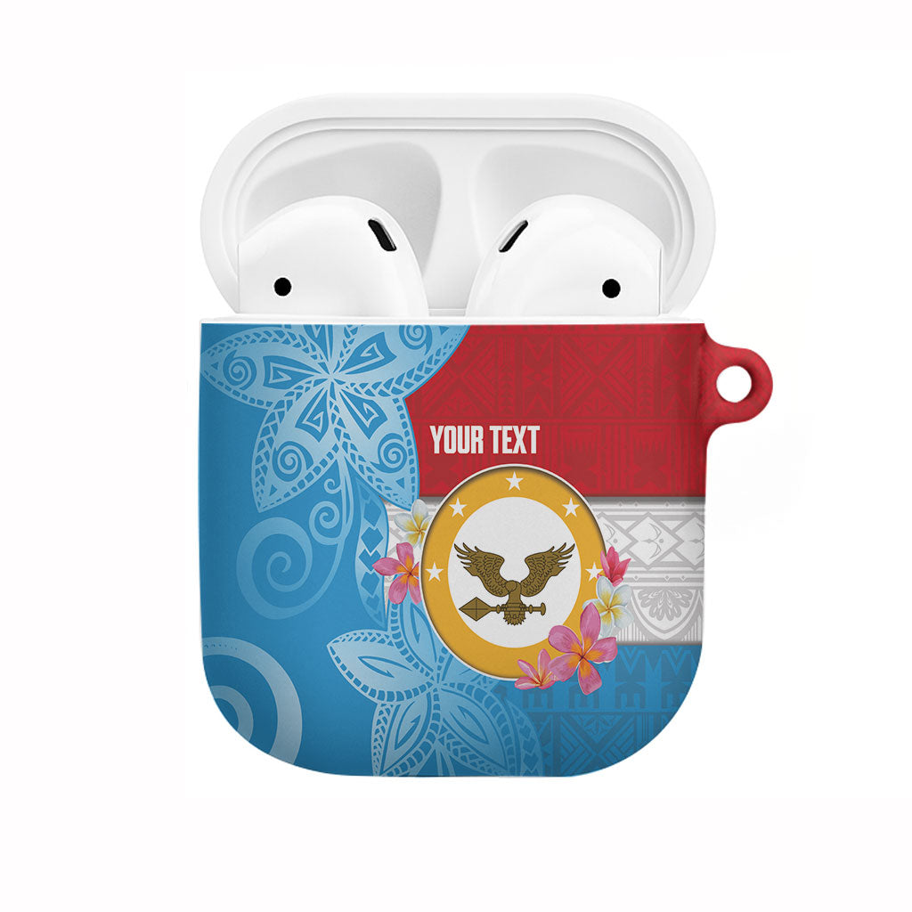 Personalised Malaita Province Day AirPods Case Solomon Islands Maramapaina Flag Color LT14 Blue - Polynesian Pride
