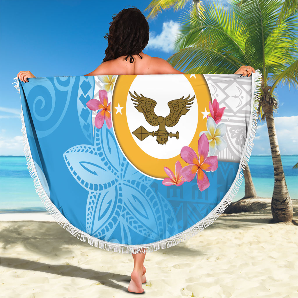 Personalised Malaita Province Day Beach Blanket Solomon Islands Maramapaina Flag Color LT14 - Polynesian Pride