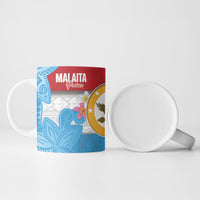Personalised Malaita Province Day Ceramic Mug Solomon Islands Maramapaina Flag Color LT14 - Polynesian Pride