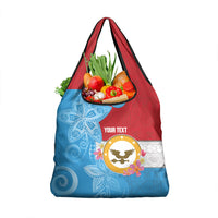 Personalised Malaita Province Day Grocery Bag Solomon Islands Maramapaina Flag Color LT14 1-pack One Size Blue - Polynesian Pride