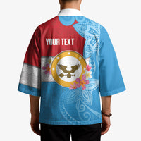 Personalised Malaita Province Day Kimono Solomon Islands Maramapaina Flag Color LT14 - Polynesian Pride