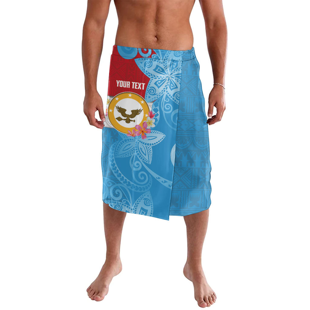 Personalised Malaita Province Day Lavalava Solomon Islands Maramapaina Flag Color LT14 Blue - Polynesian Pride