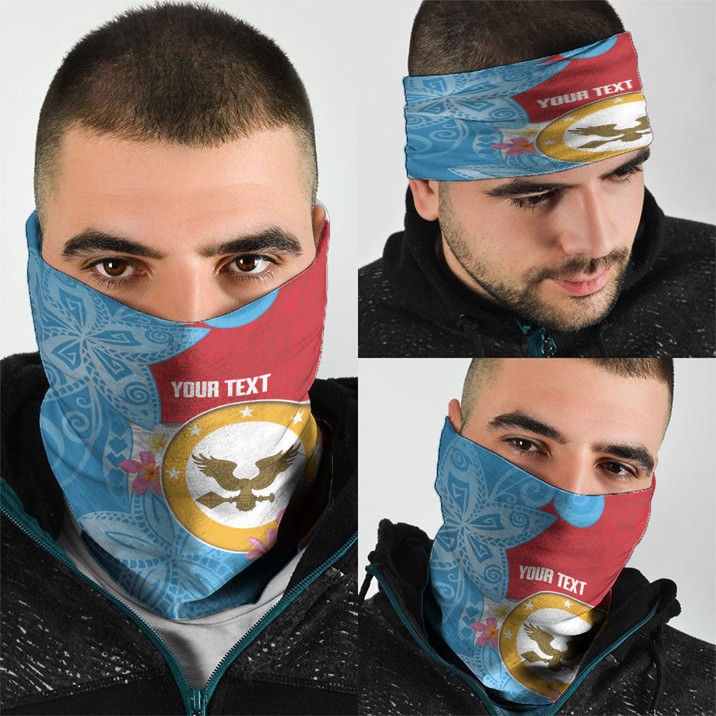 Personalised Malaita Province Day Neck Gaiter Solomon Islands Maramapaina Flag Color LT14 - Polynesian Pride
