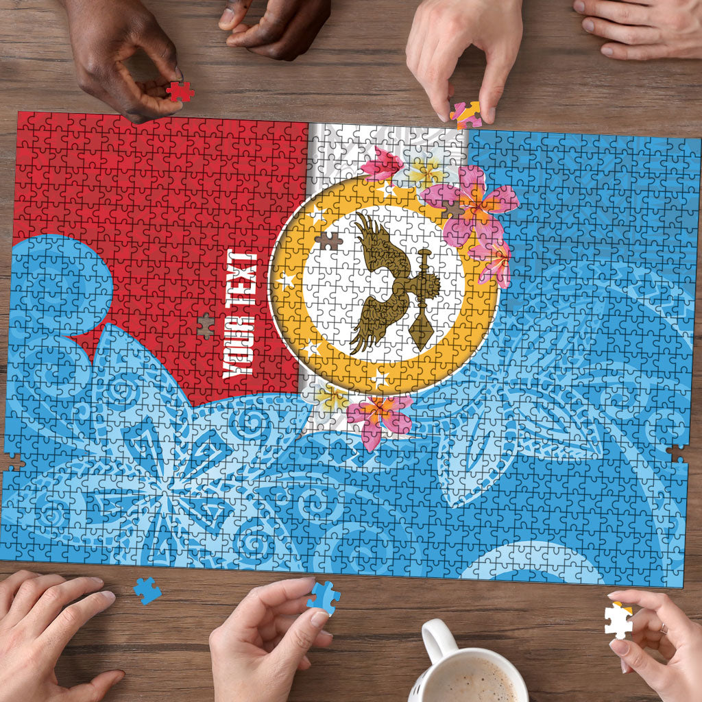 Personalised Malaita Province Day Puzzle Solomon Islands Maramapaina Flag Color LT14 - Polynesian Pride