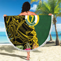 Western Province Day Beach Blanket Wes Provins Nguzunguzu Symbol LT14 - Polynesian Pride