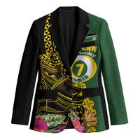 Personalised Western Province Day Blazer Wes Provins Nguzunguzu Symbol LT14 Unisex Green - Polynesian Pride