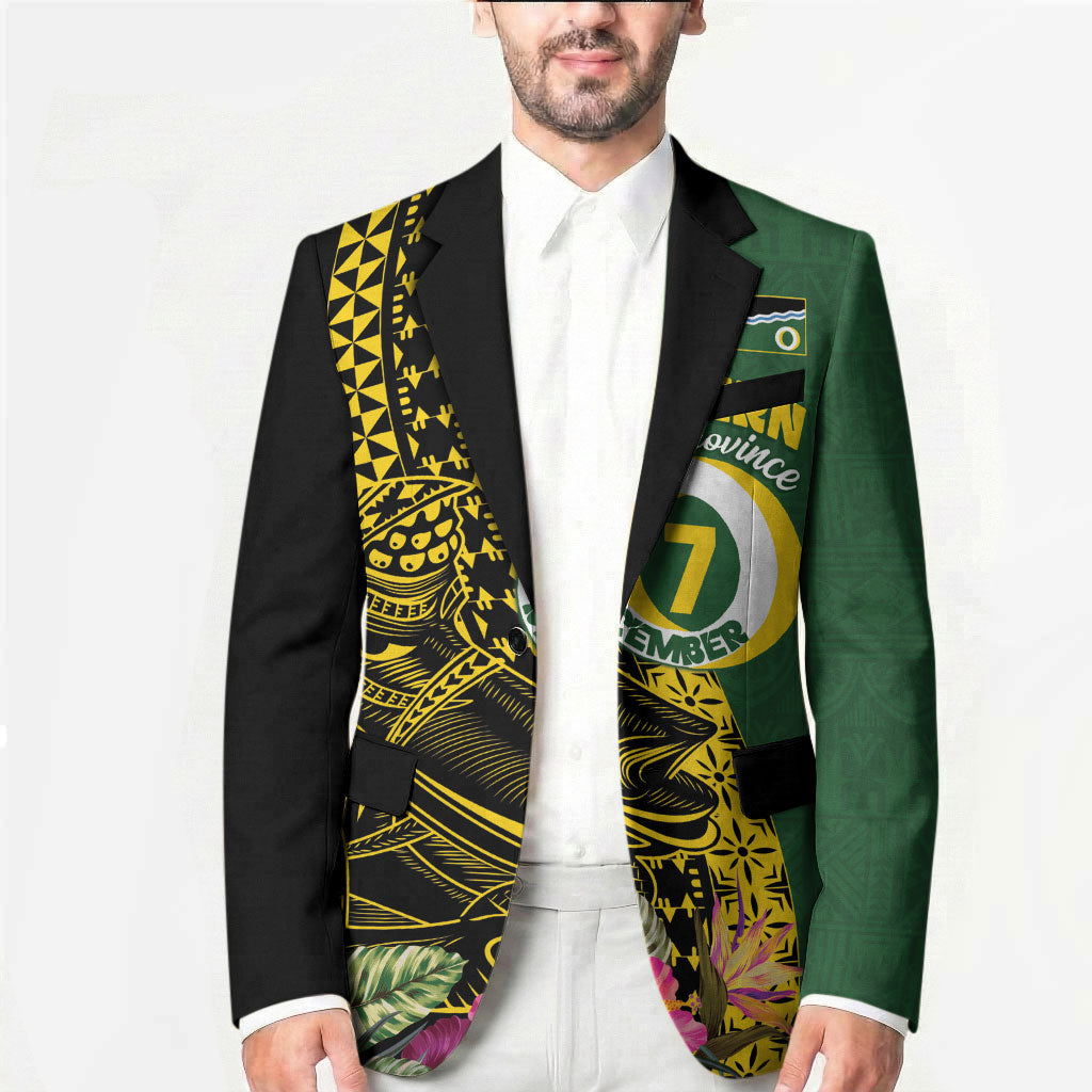 Personalised Western Province Day Blazer Wes Provins Nguzunguzu Symbol LT14 - Polynesian Pride