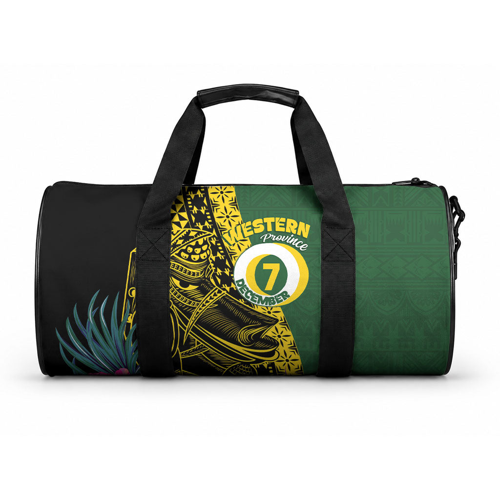 Western Province Day Duffle Bag Wes Provins Nguzunguzu Symbol LT14 One size Green - Polynesian Pride