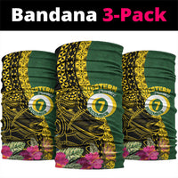 Western Province Day Neck Gaiter Wes Provins Nguzunguzu Symbol LT14 package One Size: 25*50cm Green - Polynesian Pride