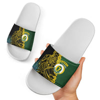 Western Province Day Slide Sandals Wes Provins Nguzunguzu Symbol LT14 - Polynesian Pride