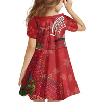 Personalized Mele Kalikimaka Hawaii Family Matching Mermaid Dress and Hawaiian Shirt I'iwi Bird With Ohia Lehua - Red Color LT14 - Polynesian Pride