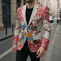 Hawaii Christmas Six Seven Blazer Mele Kalikimaka Funny Santa 67 Gen Alpha Slang - Polynesian Pride