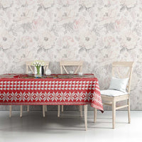 Hawaii Christmas Six Seven Tablecloth Mele Kalikimaka Funny Santa 67 Gen Alpha Slang - Polynesian Pride
