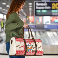 Hawaii Christmas Six Seven Travel Bag Mele Kalikimaka Funny Santa 67 Gen Alpha Slang - Polynesian Pride