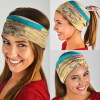 Aloha Hawaii Mele Kalikimaka Neck Gaiter Beachy Funny Santa Hawaiian Lei - Polynesian Pride