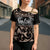 Kia Ora New Zealand Cross Shoulder Shirt Aotearoa Proud Maori Silver Fern - Polynesian Pride