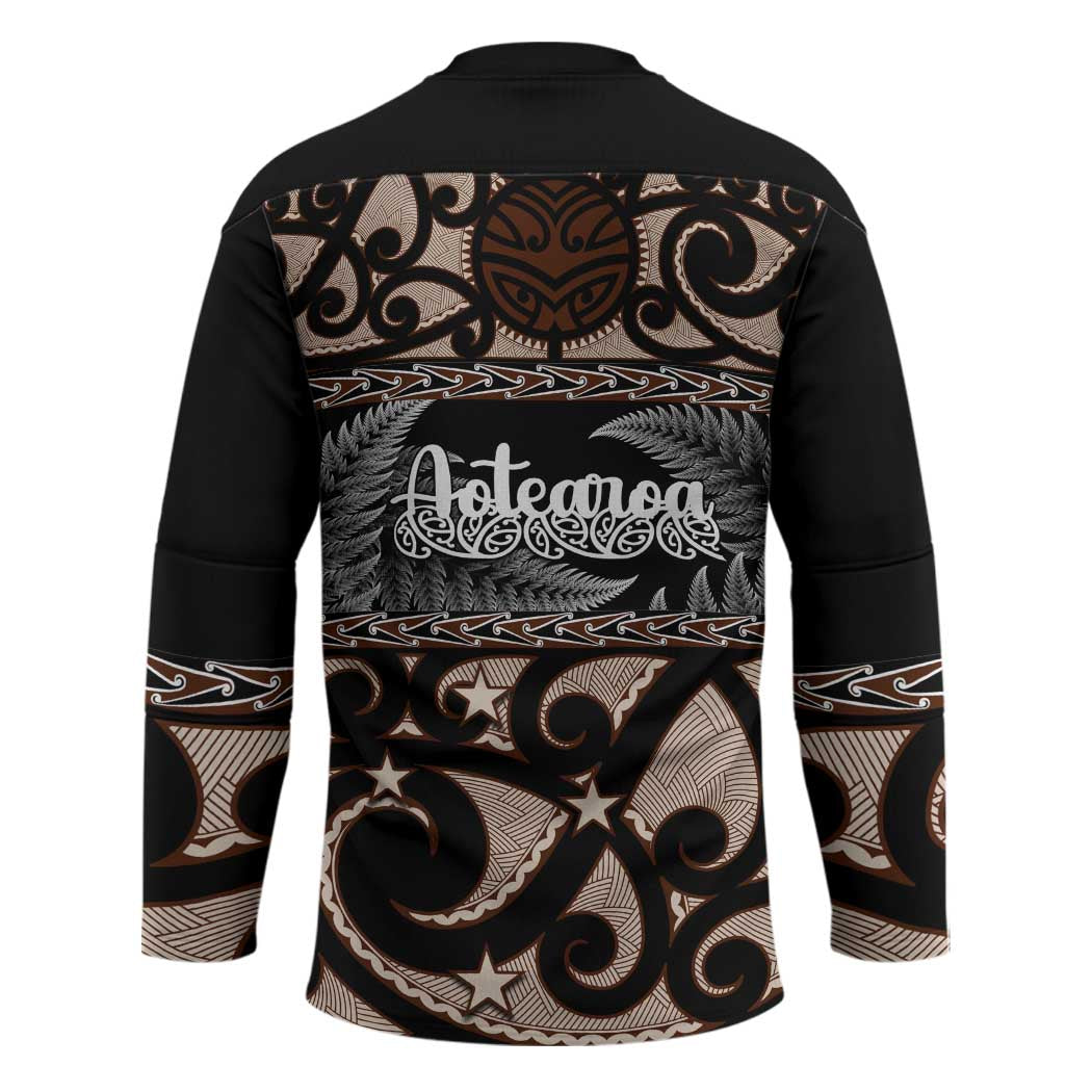 Kia Ora New Zealand Hockey Jersey Aotearoa Proud Maori Silver Fern - Polynesian Pride