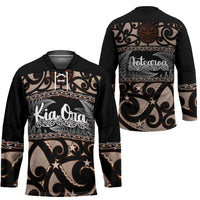 Kia Ora New Zealand Hockey Jersey Aotearoa Proud Maori Silver Fern - Polynesian Pride