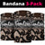 Kia Ora New Zealand Neck Gaiter Aotearoa Proud Maori Silver Fern - Polynesian Pride