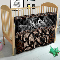 Kia Ora New Zealand Quilt Aotearoa Proud Maori With Silver Fern LT14 - Polynesian Pride