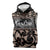 Kia Ora New Zealand Sleeveless Hoodie Aotearoa Proud Maori Silver Fern - Polynesian Pride