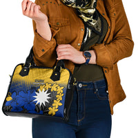 Nauru Independence Day Shoulder Handbag Repubrikin Naoero Polynesian Pattern LT14 - Polynesian Pride