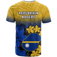 Nauru Independence Day T Shirt Repubrikin Naoero Polynesian Pattern LT14 - Polynesian Pride