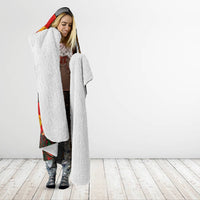 New Zealand ANZAC Day Hooded Blanket Lest We Forget Silver Fern With Camouflage LT14 - Polynesian Pride