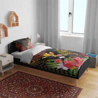 Hawaii Iwa Bird Bedding Set Great Frigatebird Kanaka Tropical Hippie Style LT14 - Polynesian Pride