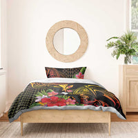 Hawaii Iwa Bird Bedding Set Great Frigatebird Kanaka Tropical Hippie Style LT14 - Polynesian Pride