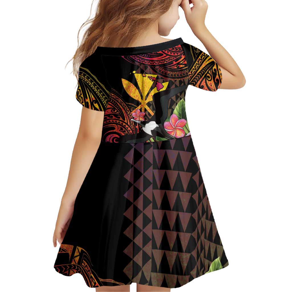 Hawaii Iwa Bird Family Matching Off Shoulder Maxi Dress and Hawaiian Shirt Great Frigatebird Kanaka Tropical Hippie Style LT14 - Polynesian Pride